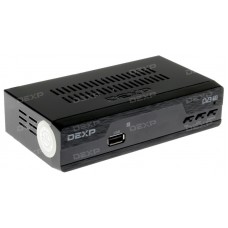 Приставка для цифрового ТВ DEXP HD 1702M черный