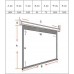 100" (254 см) Экран для проектора DEXP WM-100
