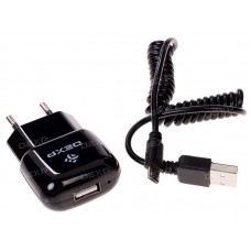 Сетевое зарядное устройство DEXP MyHome 5W XM