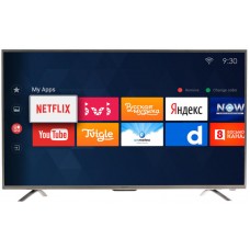40" (101 см)  Телевизор LED DEXP U40B9000H серебристый