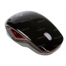 Мышь беспроводная Dexp MR0301 Red Light черный