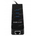 Сетевая карта DEXP AT-UH004 + USB3.0 HUB 3-port