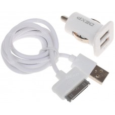 Автомобильное зарядное устройство DEXP С15W2А i30