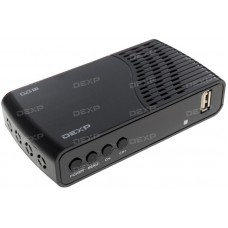 Приставка для цифрового ТВ DEXP HD 2992P черный