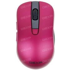 Мышь беспроводная DEXP WM-415 красный