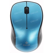 Мышь беспроводная DEXP WM-1001BU голубой