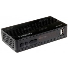 Приставка для цифрового ТВ DEXP HD 1812P черный