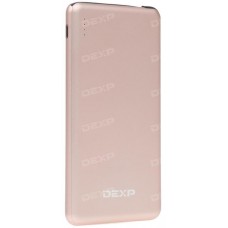 Портативный аккумулятор DEXP HC Slimline золотистый