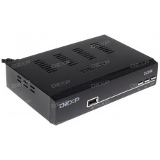 Приставка для цифрового ТВ DEXP HD 1701M черный