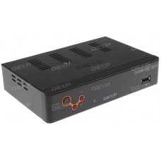 Приставка для цифрового ТВ DEXP HD 1703M черный
