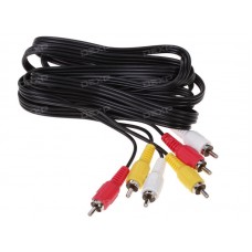 Кабель соединительный DEXP RCA x3 - RCA x3