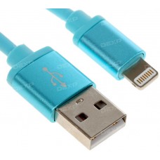 Кабель DEXP Lightning 8-pin - USB синий 1 м